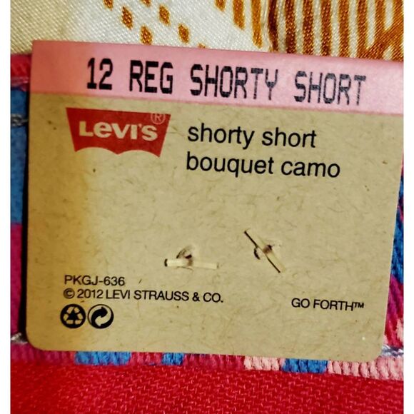 NWT LEVI'S GIRLS SHORTY SHORT - Picture 5 of 6